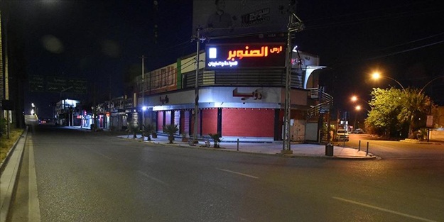 Kerkük'te sokağa çıkma yasağı