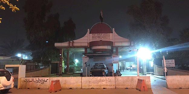 Kerkük'te yoğun kum fırtınası nedeniyle 90 kişi boğulma tehlikesi geçirdi