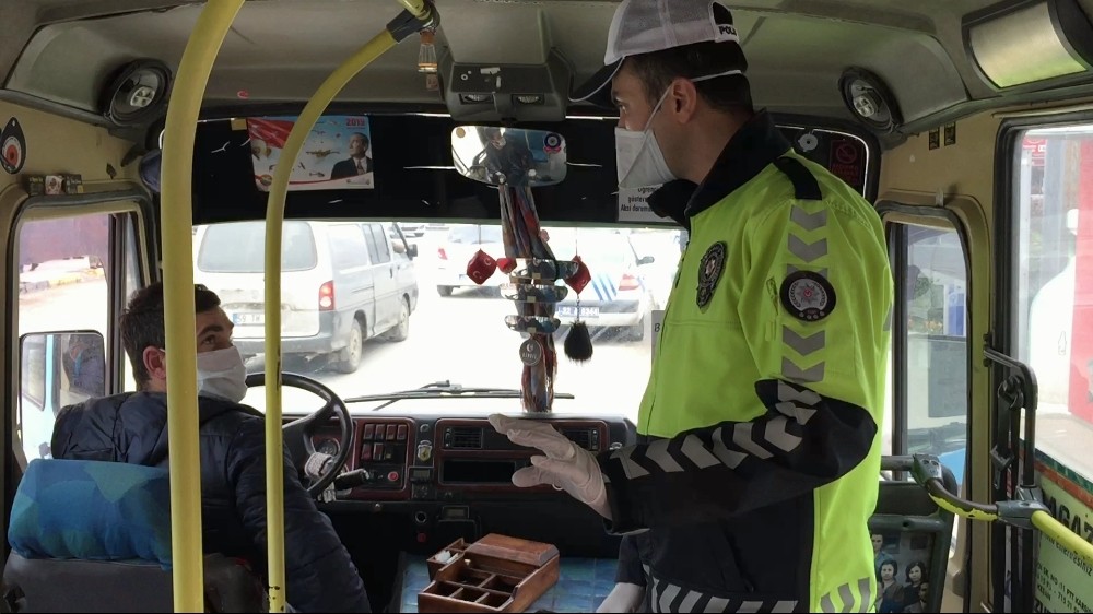 Keşan’da toplu taşımalara sıkı denetim 