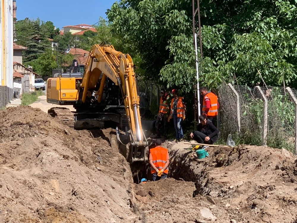 Keskin’de alt yapı çalışmaları 