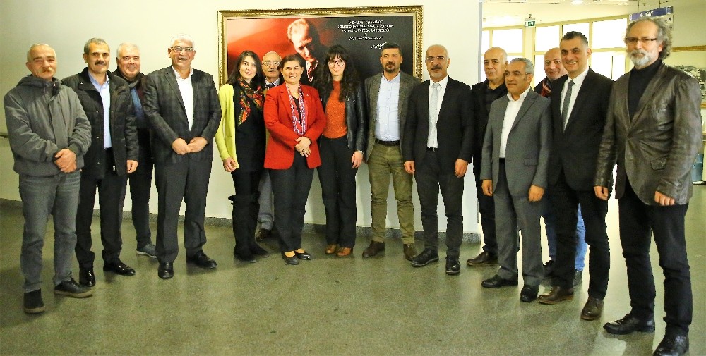 KESK’ten Başkan Çerçioğlu’na ziyaret 