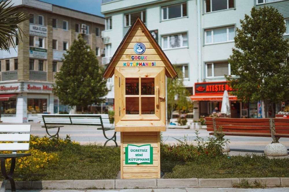 Kestel’e açık hava kütüphanesi 