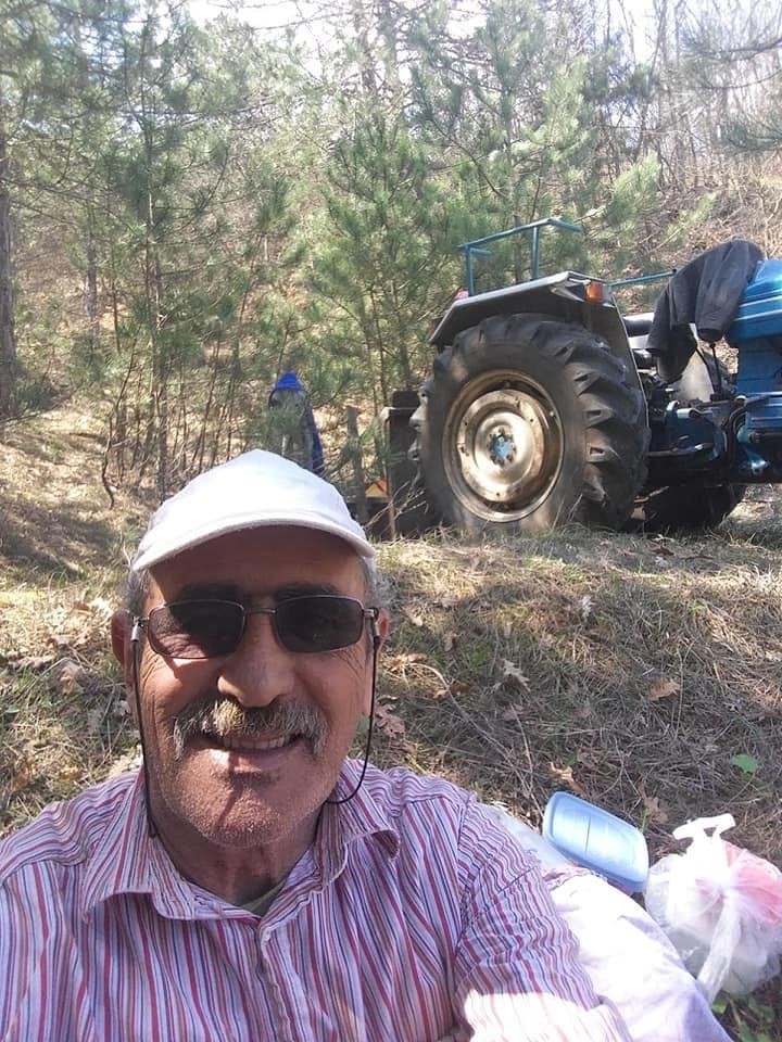 Kestiği tomruğun altında kalarak hayatını kaybetti 