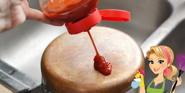 Ketçabın temizlikteki yeri sizi komaya sokacak! Her şeye bu şekilde sürün