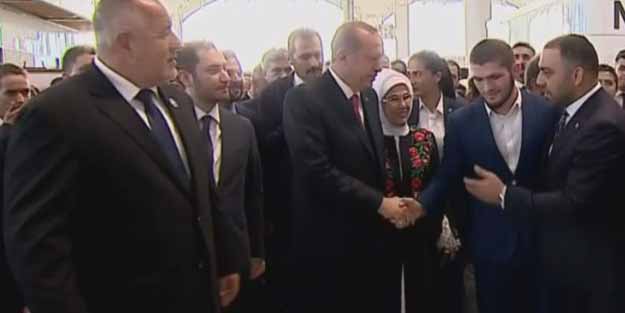 Khabib Nurmagomedov, İstanbul Yeni Havalimanı açılışına katıldı