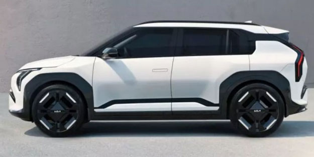Kia dengeleri değiştirecek elektrikli EV3'ü tanıttı