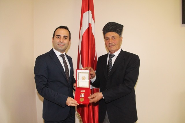 Kıbrıs gazilerine madalyaları ve beratları törenle verildi 