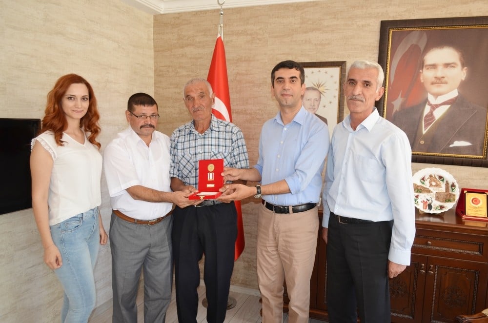 Kıbrıs Gazisi Apaydın’a Milli Mücadele Madalyası 