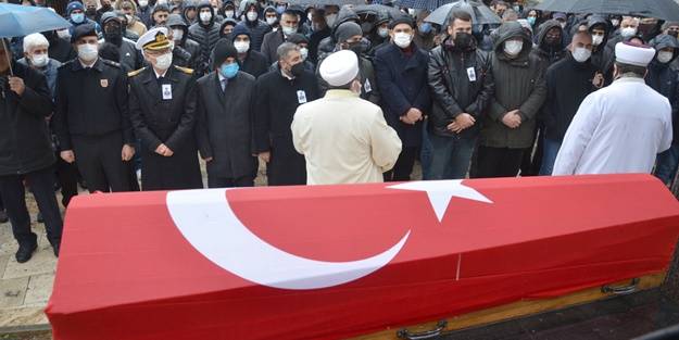 Kıbrıs gazisi son yolculuğuna uğurlandı