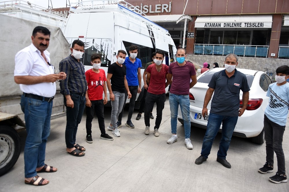 Kıbrıs’ta mahsur kalan işçiler memleketlerine ulaştı 