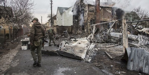 Kiev gece boyunca çatışmalara sahne oldu
