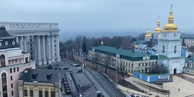 Kiev'de siren sesleri