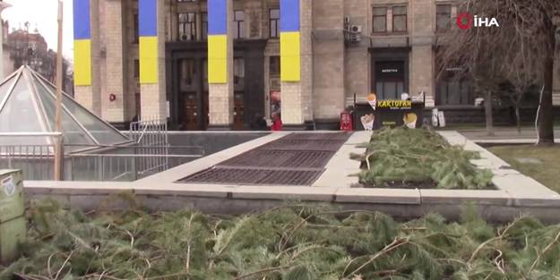 Kiev'de siren sesleri yeniden yükseldi!