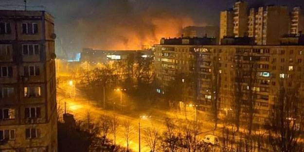 Kiev’e füze saldırısı düzenlendi