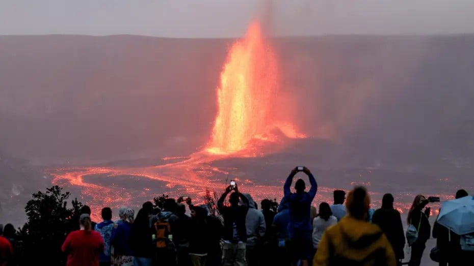 Kilauea yanardağı durdurulamıyor!