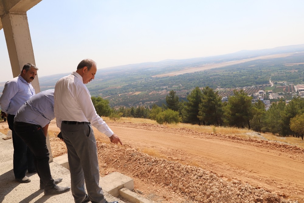 Kılıç, ‘Deliklitepe Seyir Terası’ alanında incelemelerde bulundu 