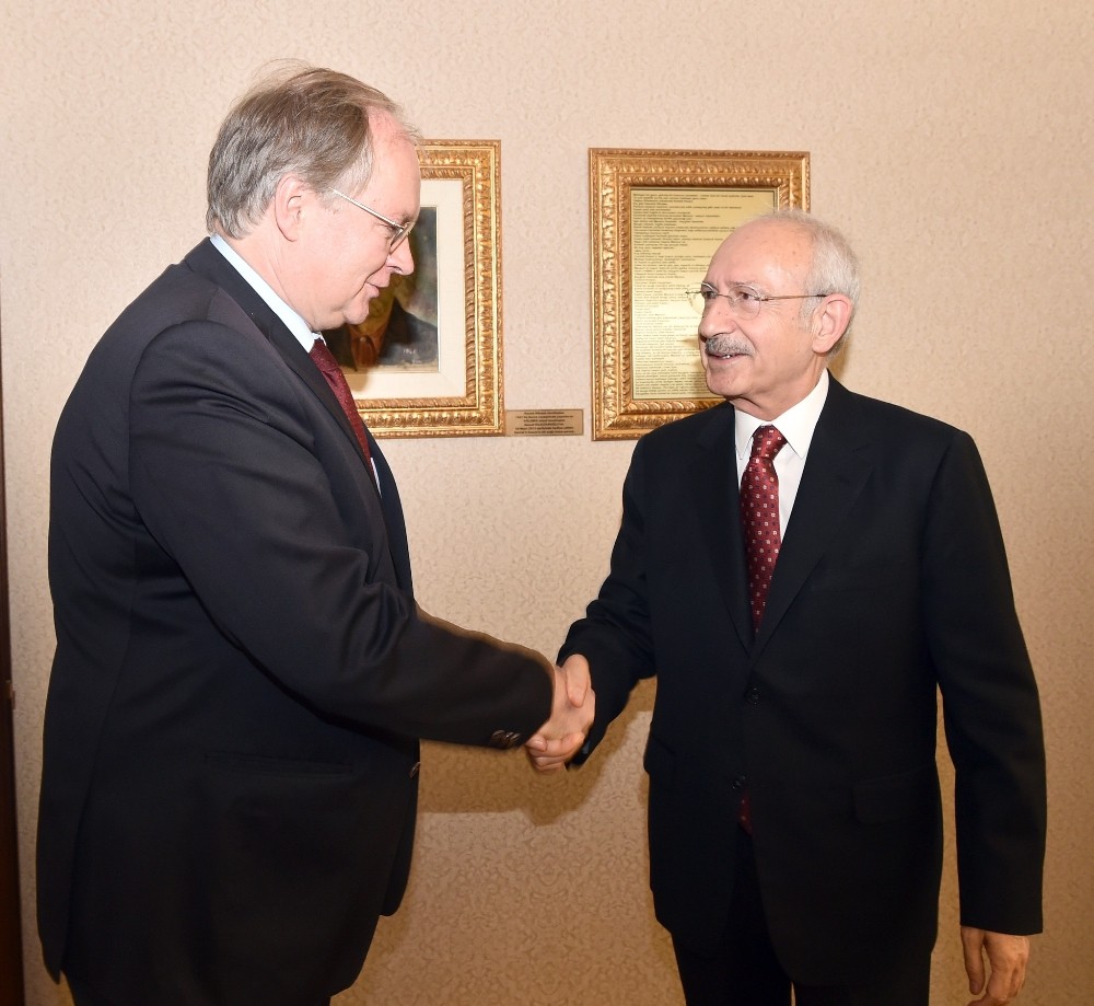 Kılıçdaroğlu, AB Delegasyonu Başkanı Berger ile görüştü 