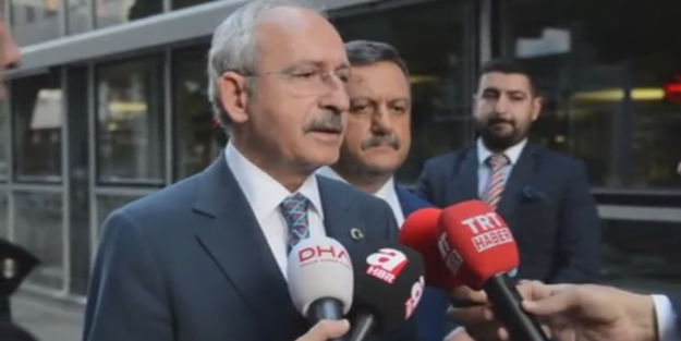 Kılıçdaroğlu Başbakan Davutoğlu'nu tebrik etti