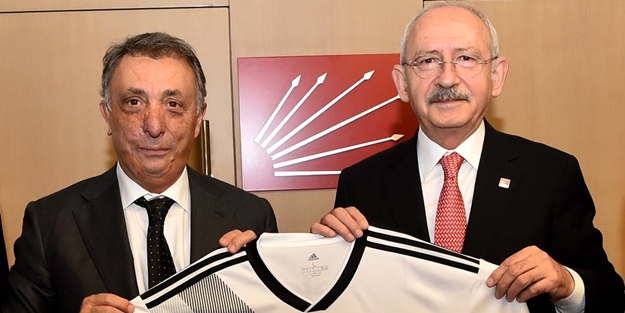 Kılıçdaroğlu, Beşiktaş Başkanı Çebi ile bir araya geldi