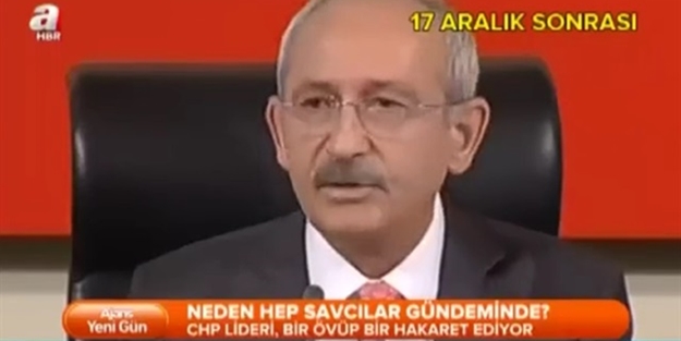 Kılıçdaroğlu bir övüp bir hakaret ediyor!