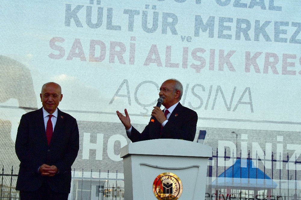 Kılıçdaroğlu: ’’Bu ülkede CHP var, CHP’li belediyeler ve başkanları var” 