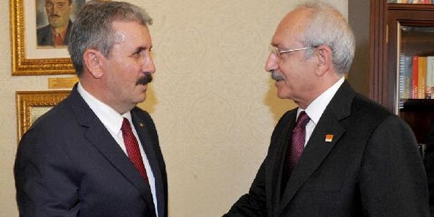 Kılıçdaroğlu, BBP lideri Destici ile görüştü