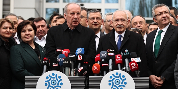 Kılıçdaroğlu ile görüşen Muharrem İnce adaylık kararını duyurdu