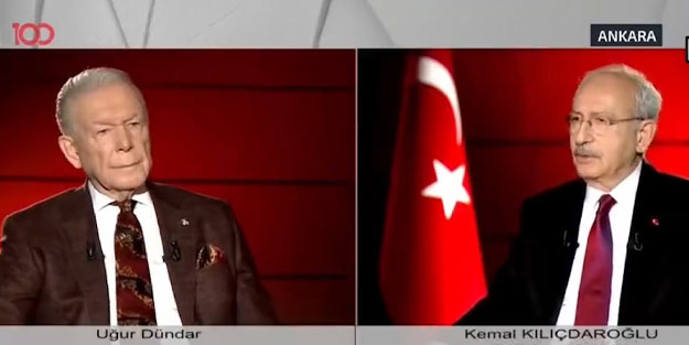Kılıçdaroğlu konuşurken öyle bir reklam çıktı ki