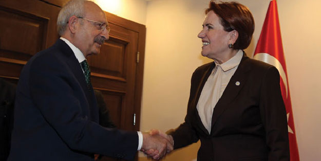 Kılıçdaroğlu Meral Akşener'le görüştü