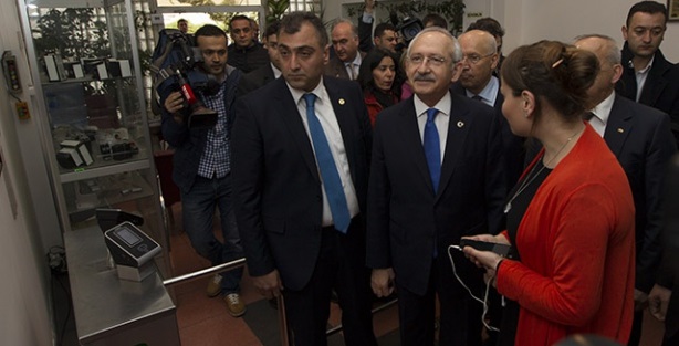 Kılıçdaroğlu OSTİM'i ziyaret etti