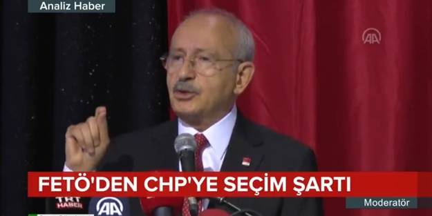 Kılıçdaroğlu sinyal vermişti... FETÖ'den CHP'ye yeni seçim şartları