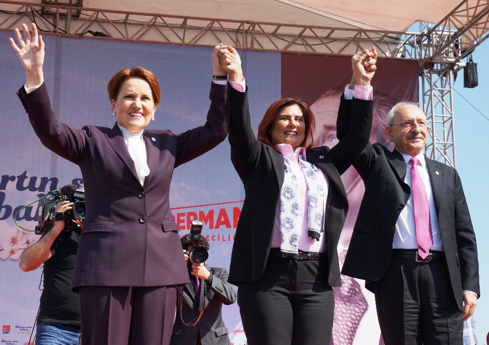 Kılıçdaroğlu ve Akşener’den Aydın’da ortak miting