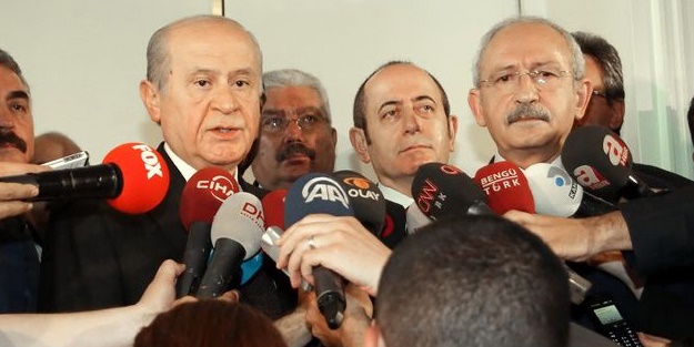 Kılıçdaroğlu ve Bahçeli'den görüşme açıklaması