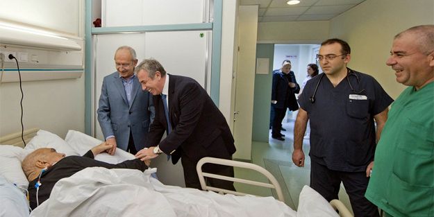 Kılıçdaroğlu, Sökmenoğlu'nu ziyaret etti