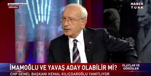 Kılıçdaroğlu'ndan cumhurbaşkanı adayı sorusuna şok cevap