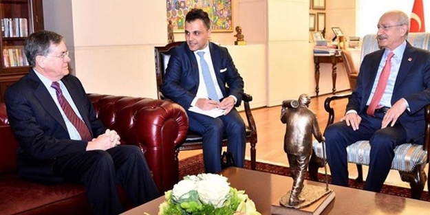 Kılıçdaroğlu'ndan dikkat çeken görüşme! ABD Büyükelçisi Satterfield CHP'de