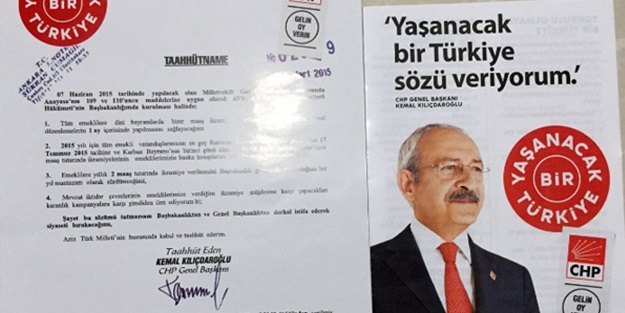 Kılıçdaroğlu'ndan evlere noter tasdikli vaat
