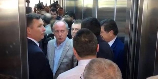 Kılıçdaroğlu'ndan fırçayı yiyen Muharrem İnce'den asansör açıklaması!