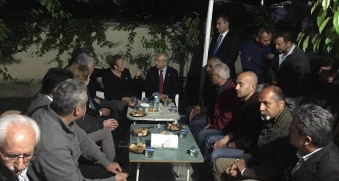 Kılıçdaroğlu’ndan şehit üsteğmenin ailesine taziye ziyareti