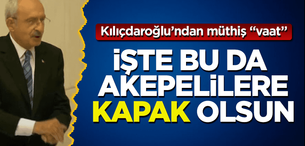 Kılıçdaroğlu'ndan tarihi gaf! O bakanlık zaten var Bay Kemal