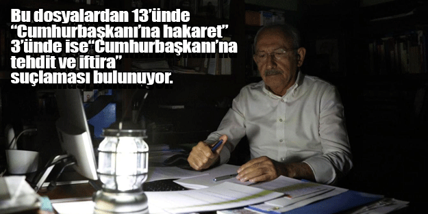 Kılıçdaroğlu’nun 28 fezlekesi Beştepe’de: Dosyalarda 'iftira ve tehdit' suçlaması da bulunuyor