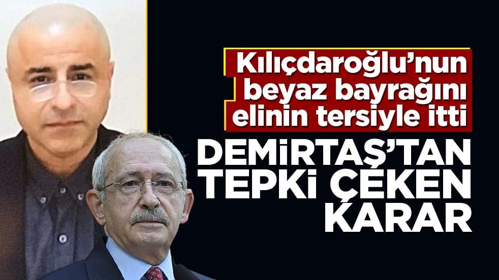 Kılıçdaroğlu’nun barış elini elinin tersiyle etti! Demirtaş’tan tepki çeken karar