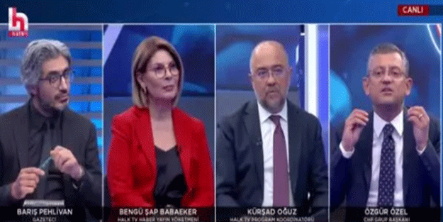 Kılıçdaroğlu'nun fonladığı Halk TV'de Özgür Özel'den 'genel başkanlık' çıkışı!