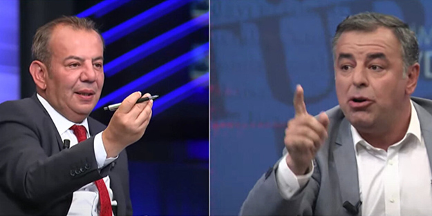 Tanju Özcan ile Barış Yarkadaş canlı yayında birbirine girdi!