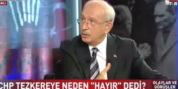 Kılıçdaroğlu'nun 'tezkere' çelişkisi