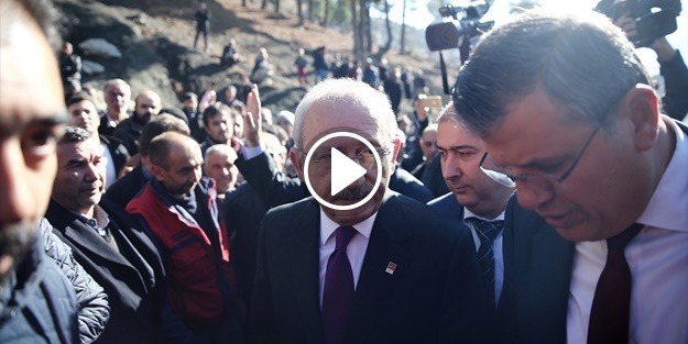 Kılıçdaroğlu'nun zor anları, 'Arkadaşlar ittirmeyin'