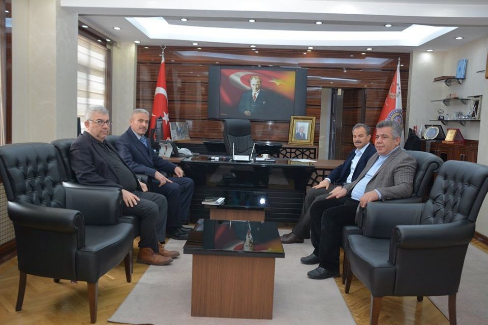 Kılınç’tan Emniyet Müdürü Ergüder’e nezaket ziyareti 