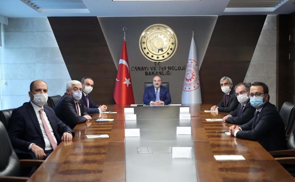 Kilis heyeti bakanlarla görüştü 