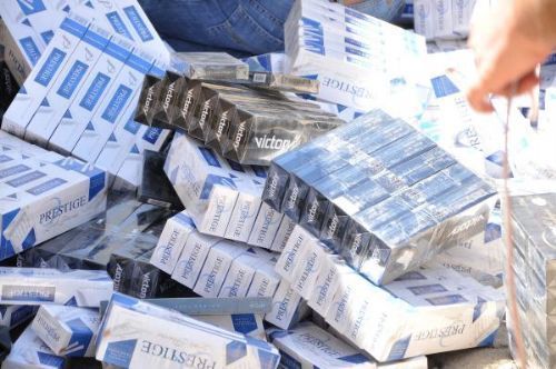 302 bin paket kaçak sigara ele geçirildi