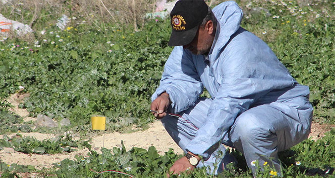 Kilis'e düşen 3 rokete ait 20 parça bomba imha edildi
